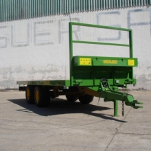 Plataforma tandem para transportar 5000 Kg